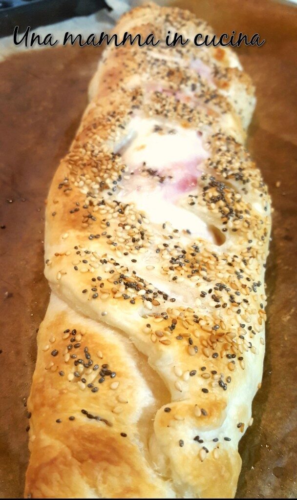 Filoncino di pasta sfoglia salato