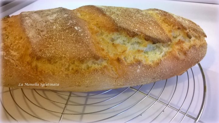 Filone all’olio con lievito madre senza glutine