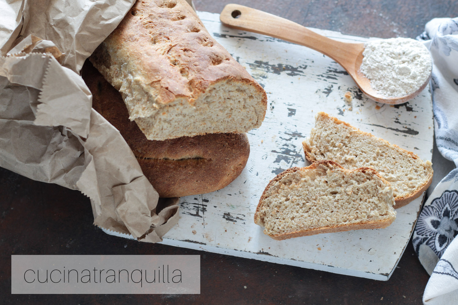 Filone di pane ai multi cereali
