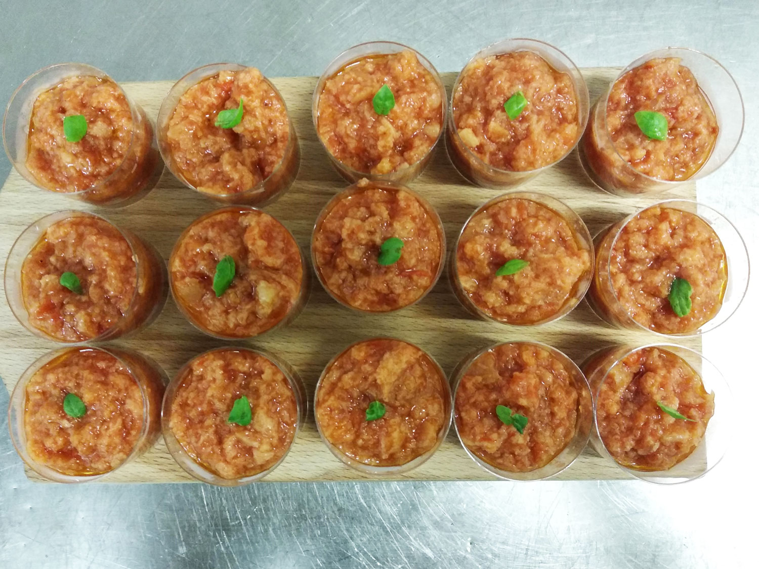 Finger food pappa al pomodoro