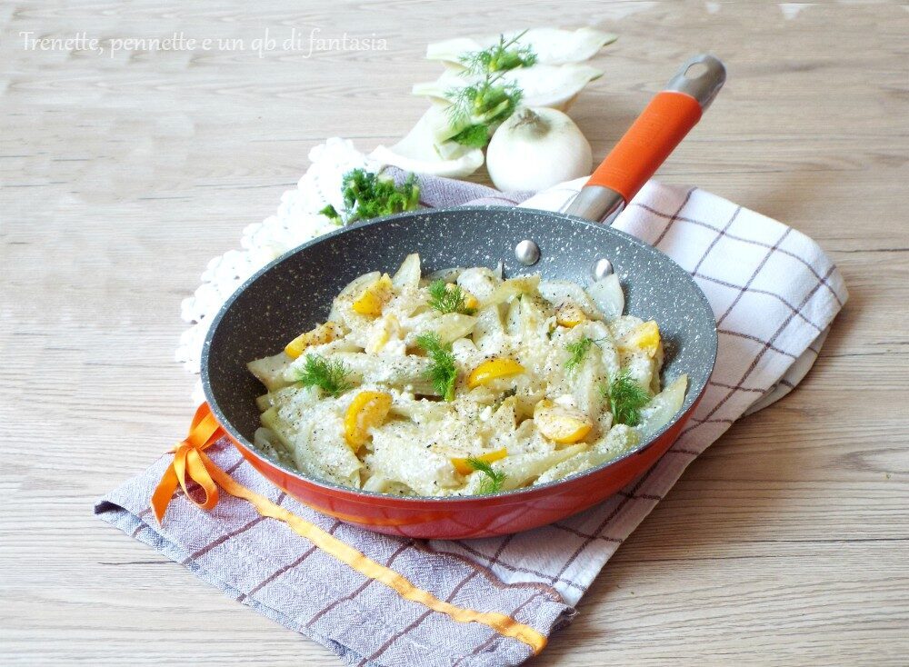 Finocchi cacio e pepe in padella