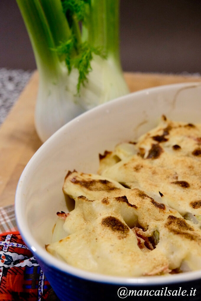 Finocchi golosi al gratin