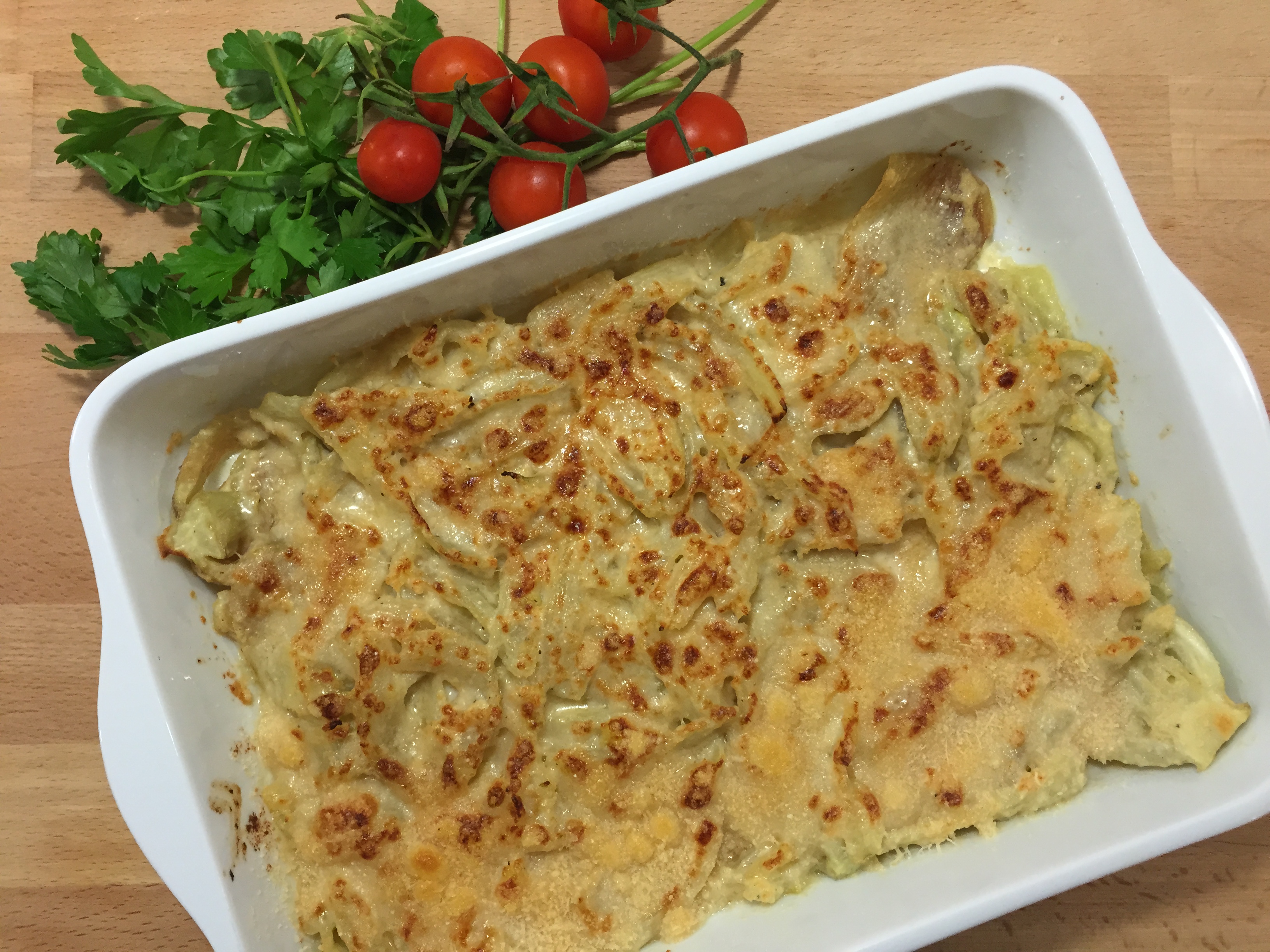 Finocchi gratinati