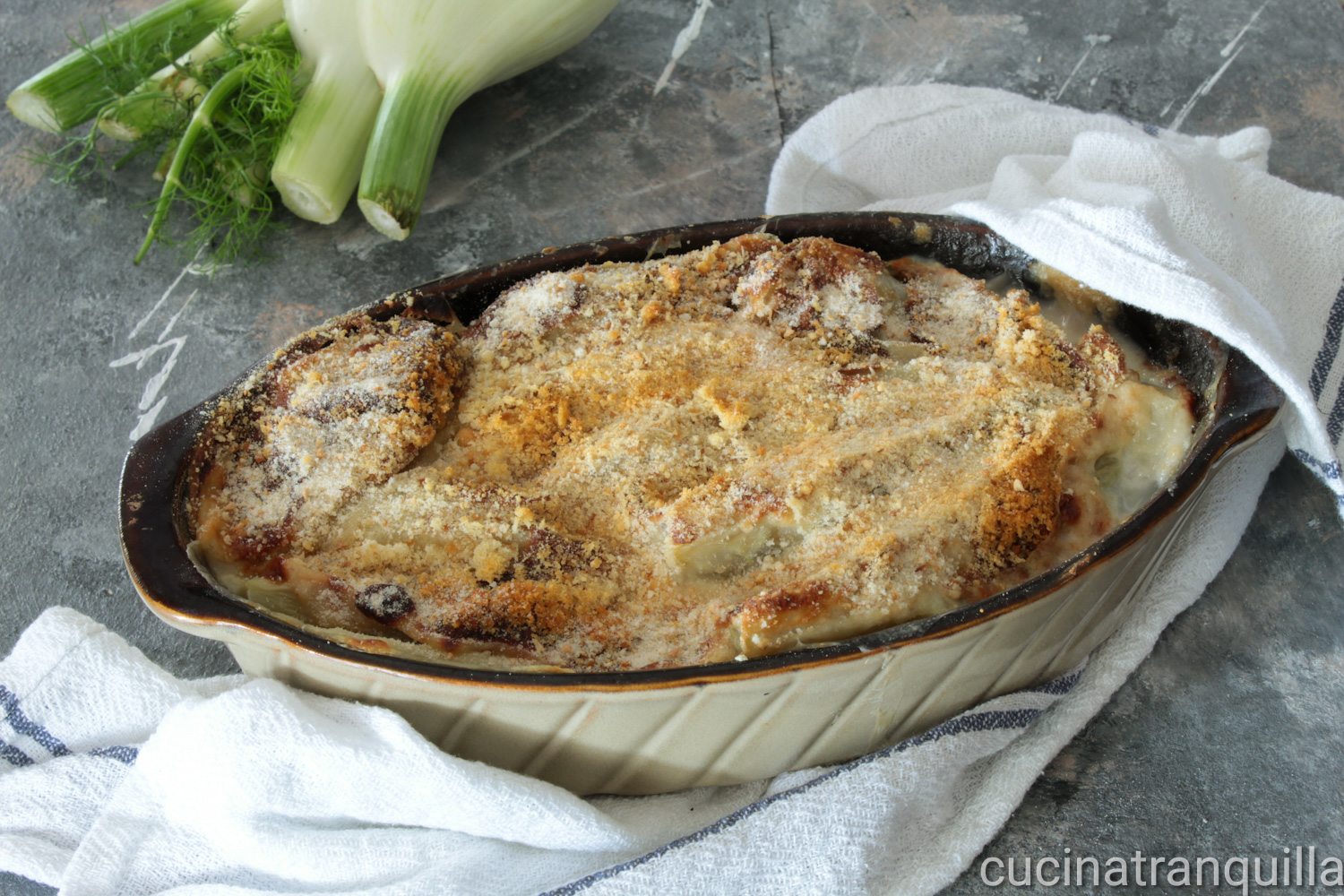 Finocchi gratinati