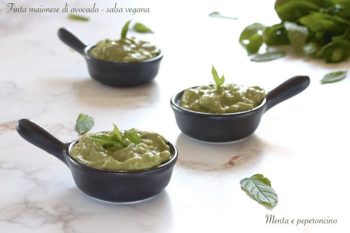 Finta maionese di avocado – salsa vegana