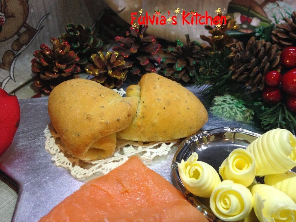 Fiocchi di pane natalizi