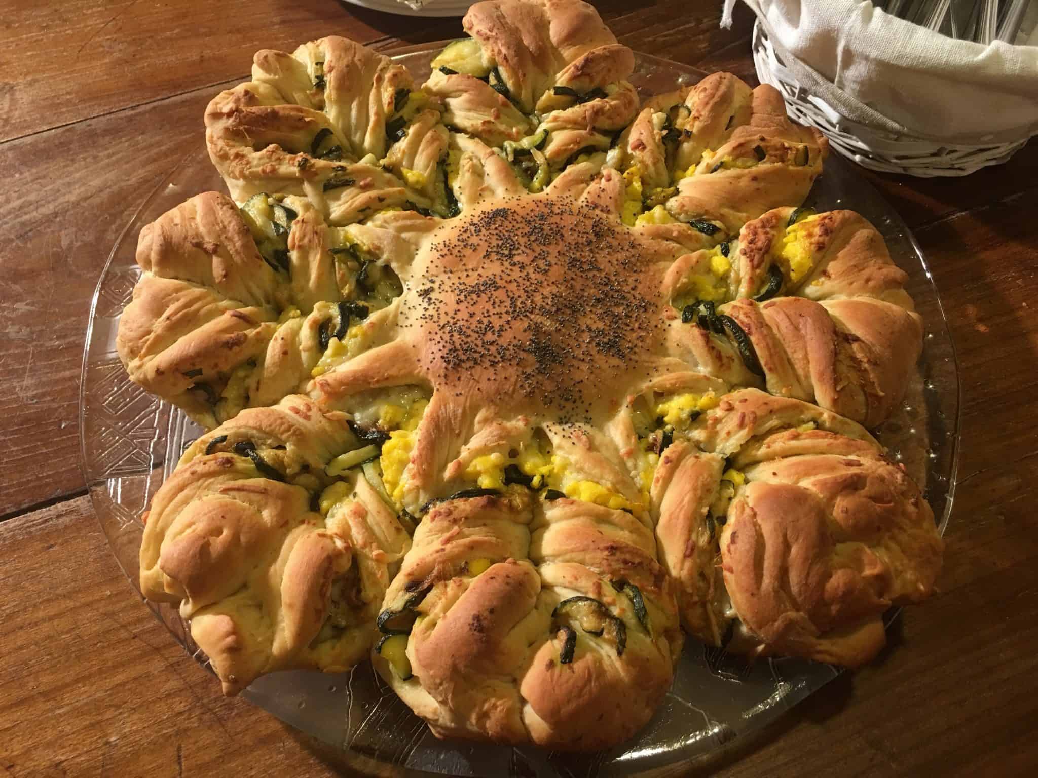 Fiore di zucchine e provola