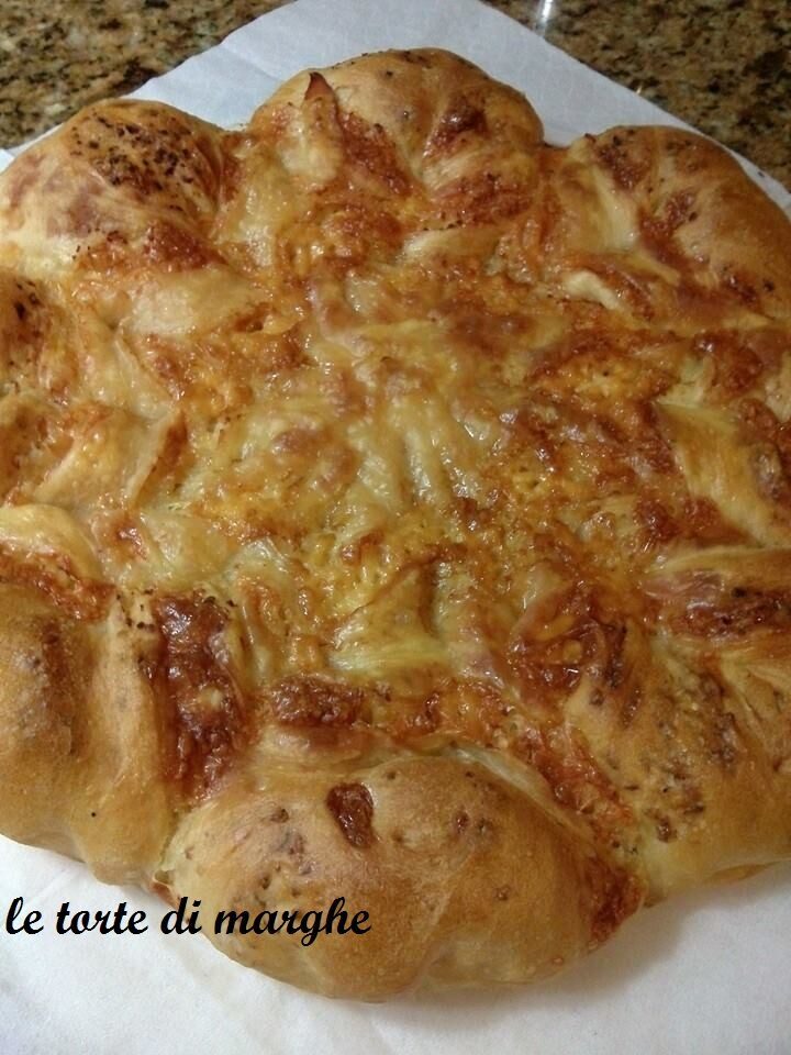 Fiore pan brioche salato ricetta facilissima