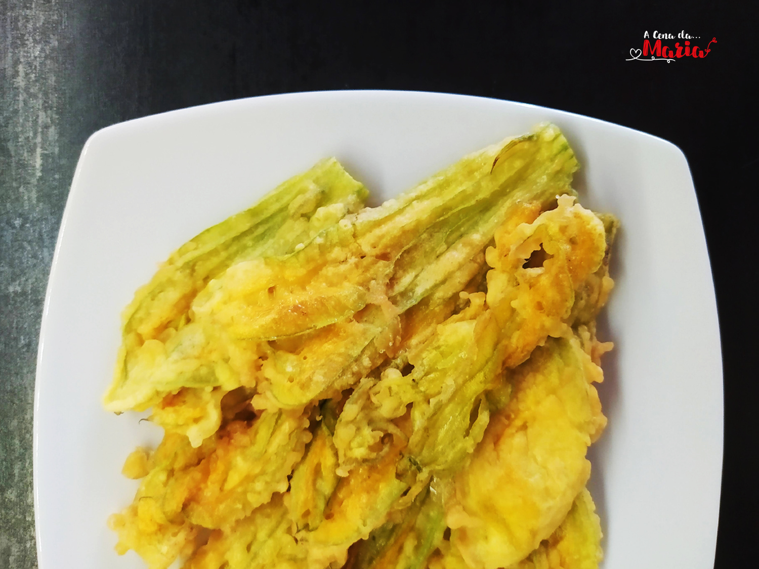 Fiori di zucca fritti in pastella