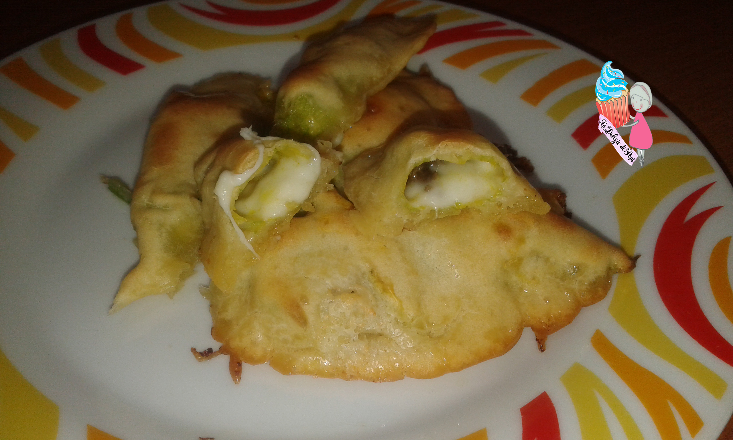Fiori di zucca in pastella al forno