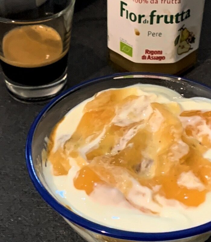 Fitmisù alle pere -Ricetta leggera