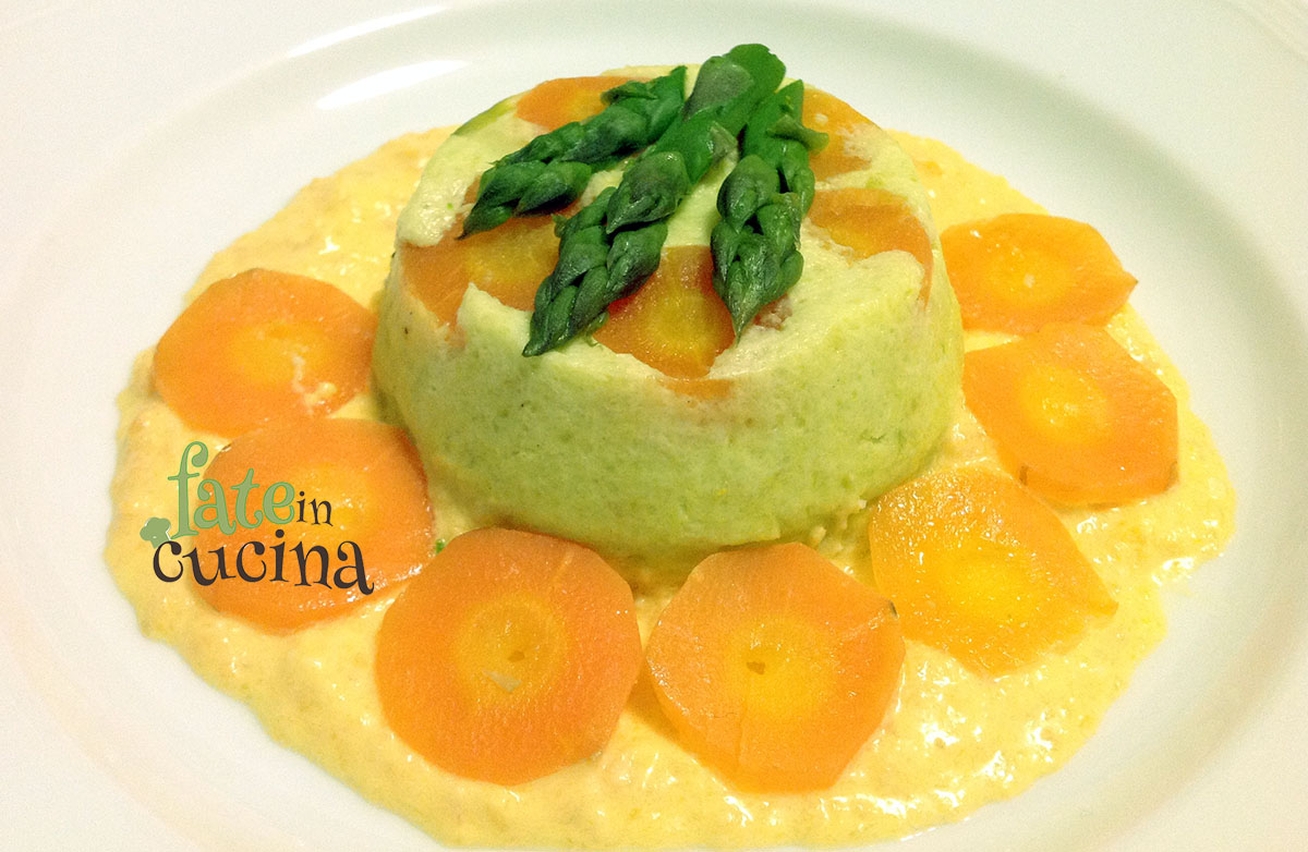 Flan di Asparagi e Carote