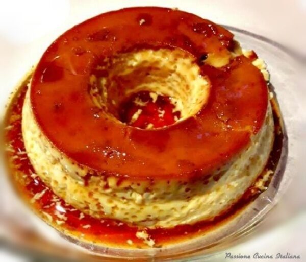 Flan di latte o timballa ‘e latte