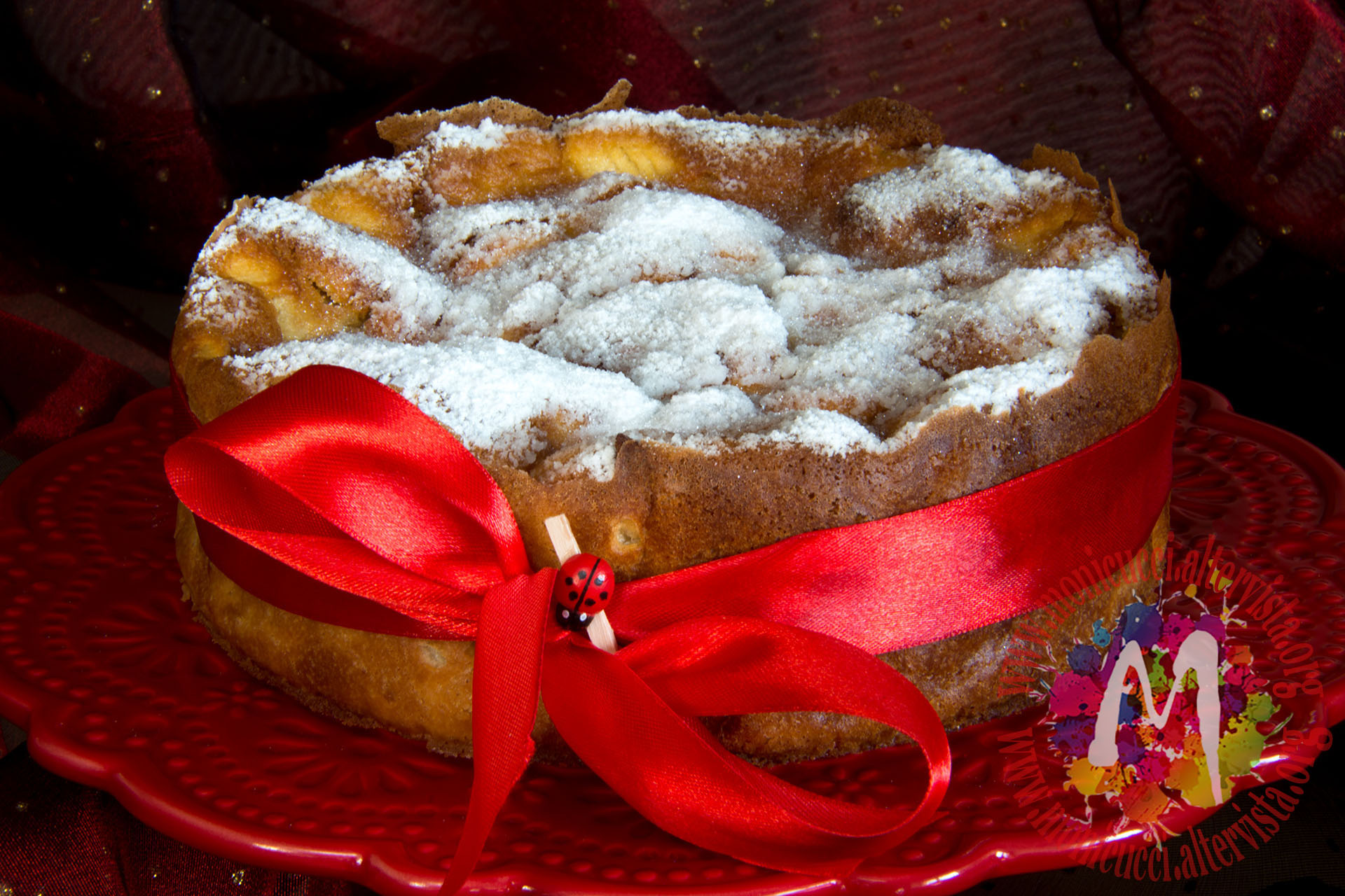 Flan di mele e cannella al profumo di Calvados
