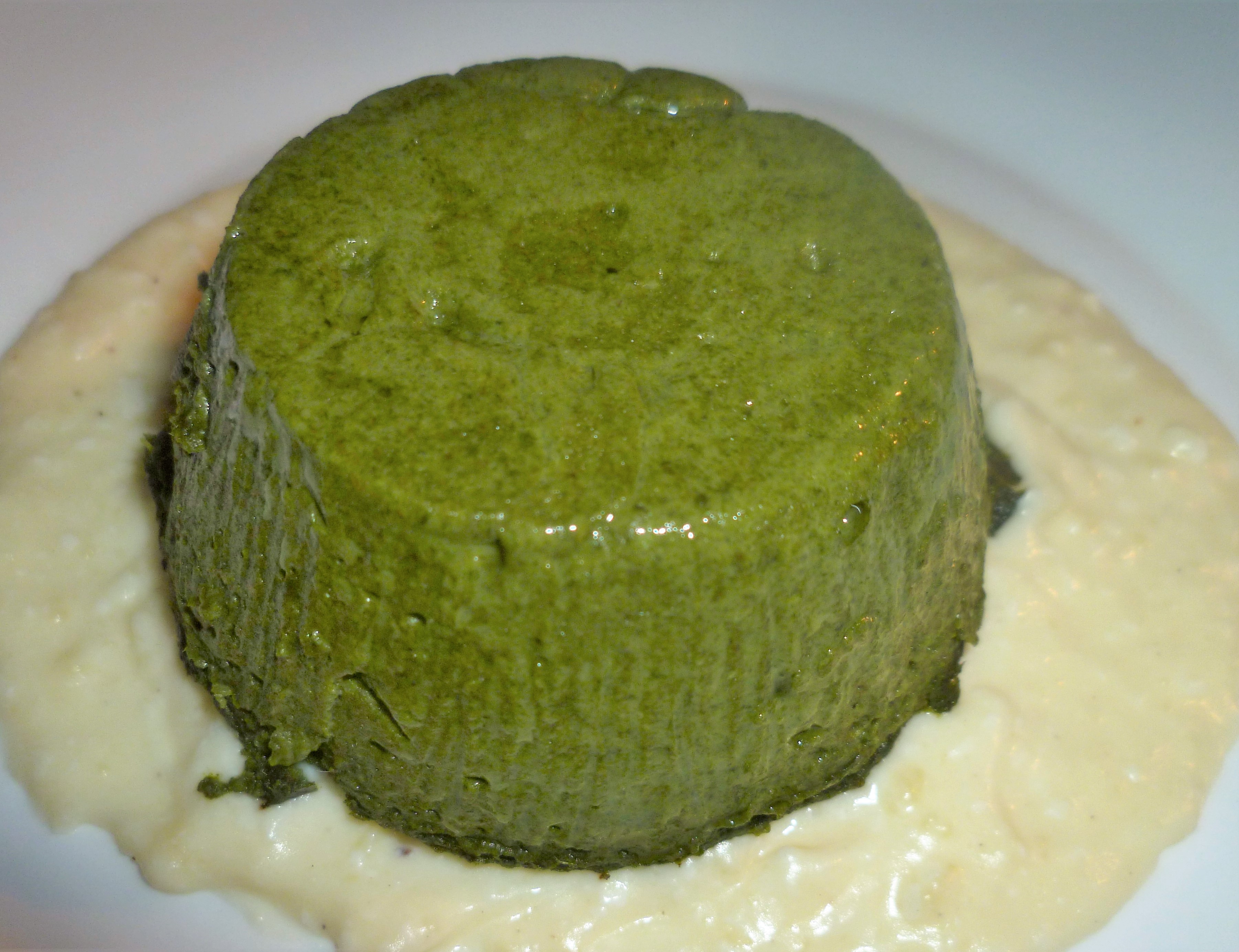 Flan di spinaci