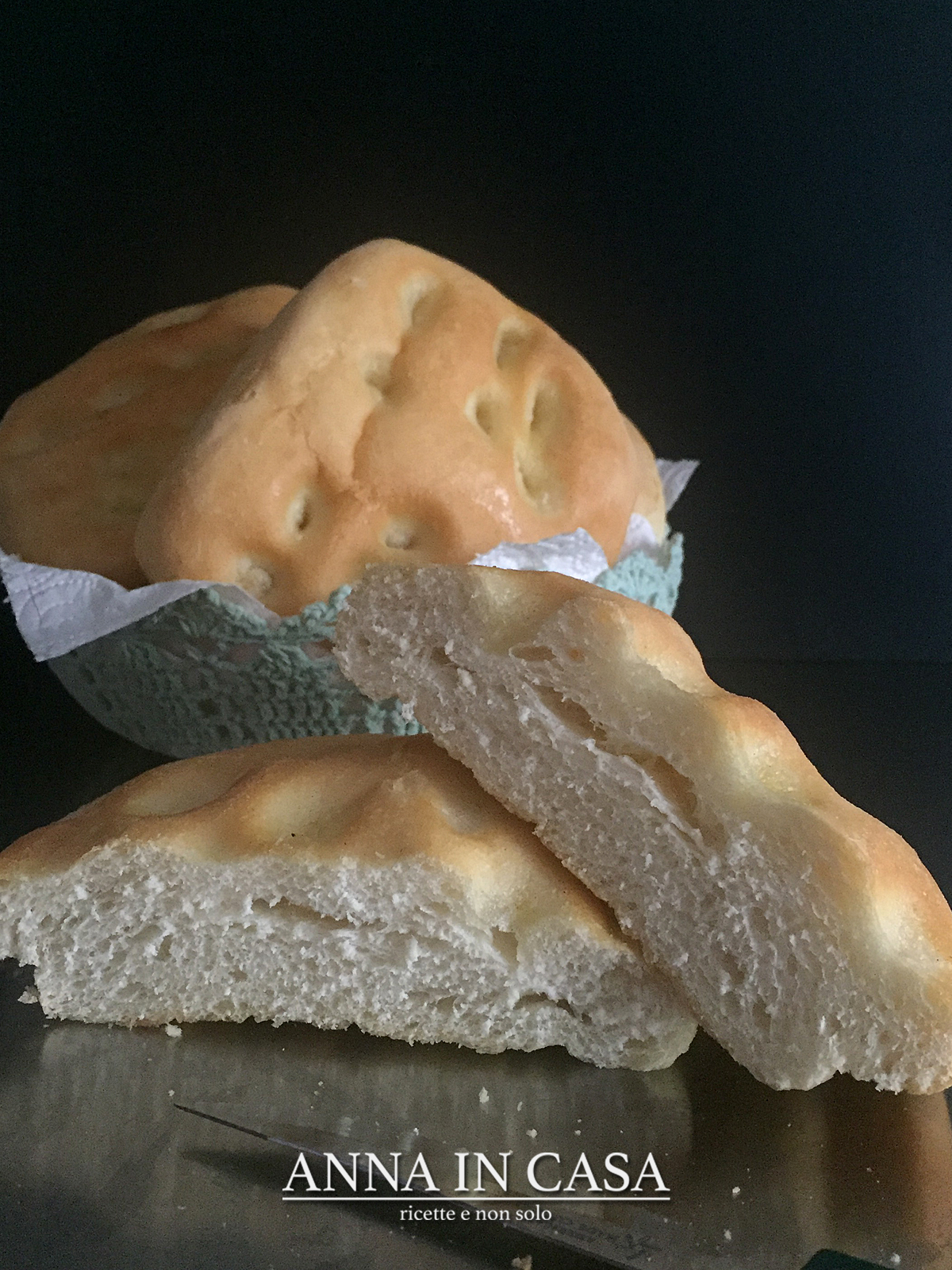 Focacce morbide con lievitazione lenta