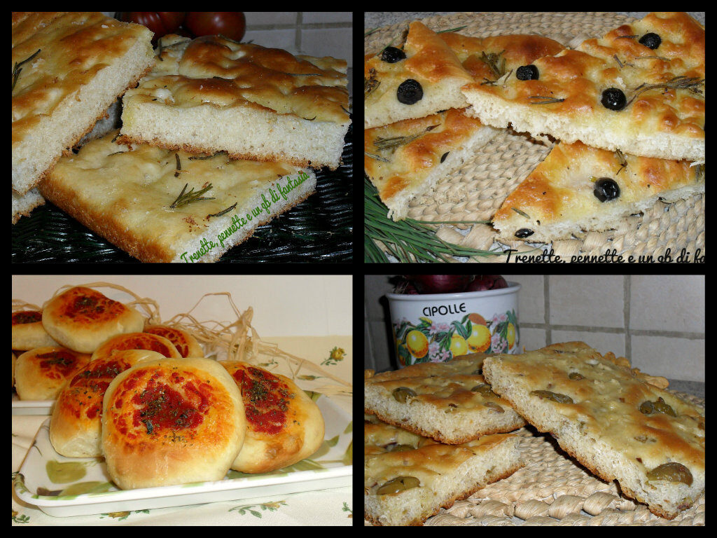 Focacce, tante soluzioni unico impasto
