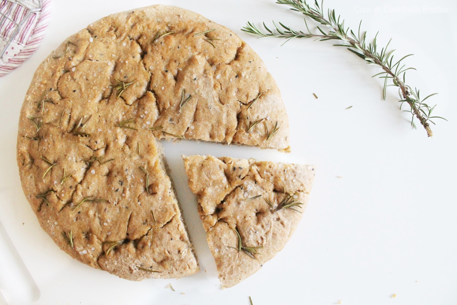 Focaccia ai cinque cereali
