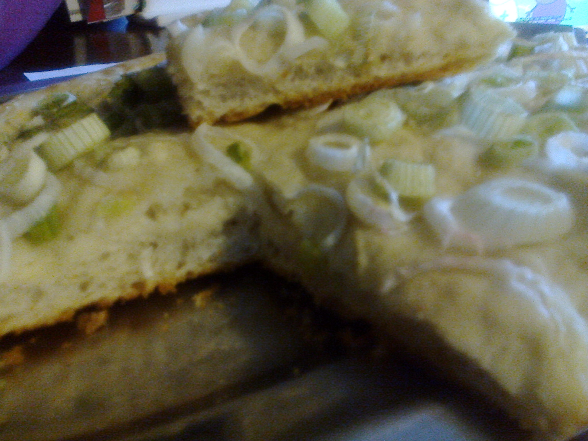 Focaccia ai porri