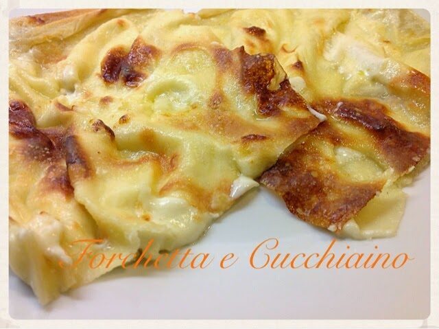 Focaccia al formaggio di recco