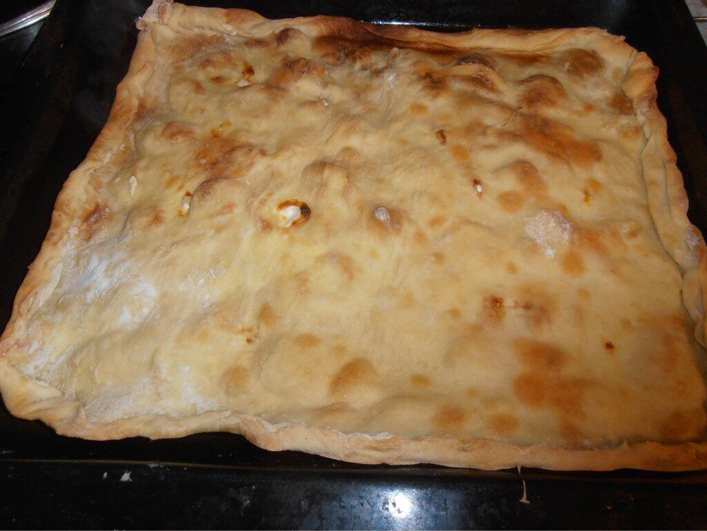 Focaccia al formaggio tipo recco (fugassa de réccu)