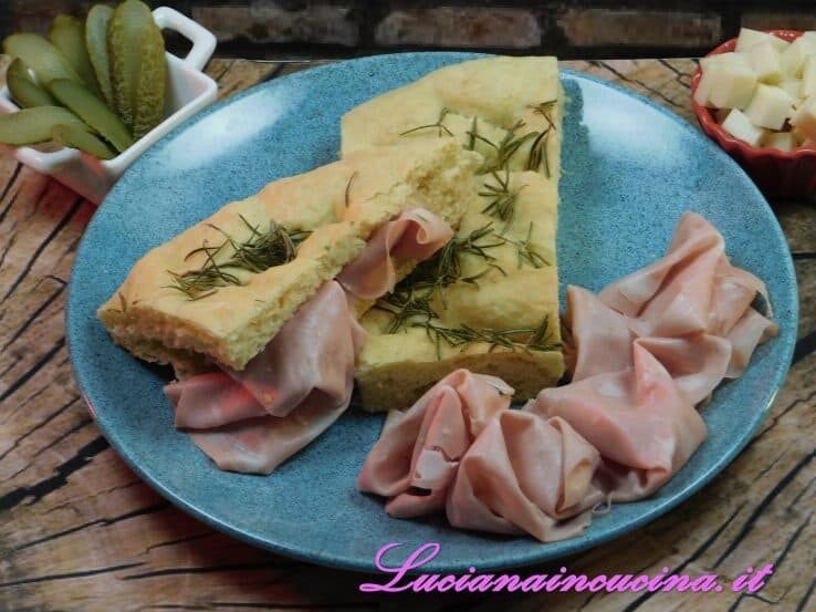 Focaccia al microonde