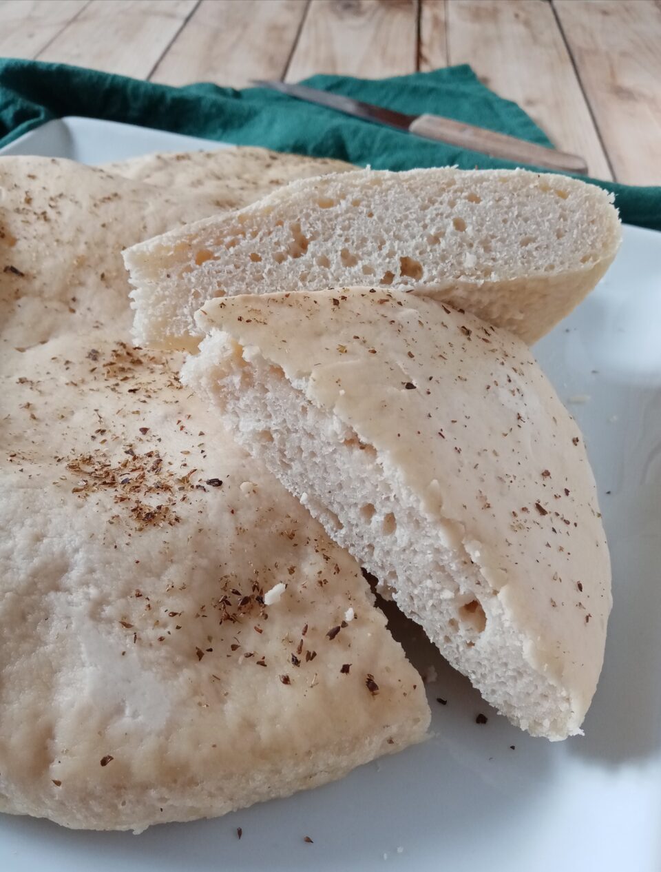 Focaccia alla birra senza glutine