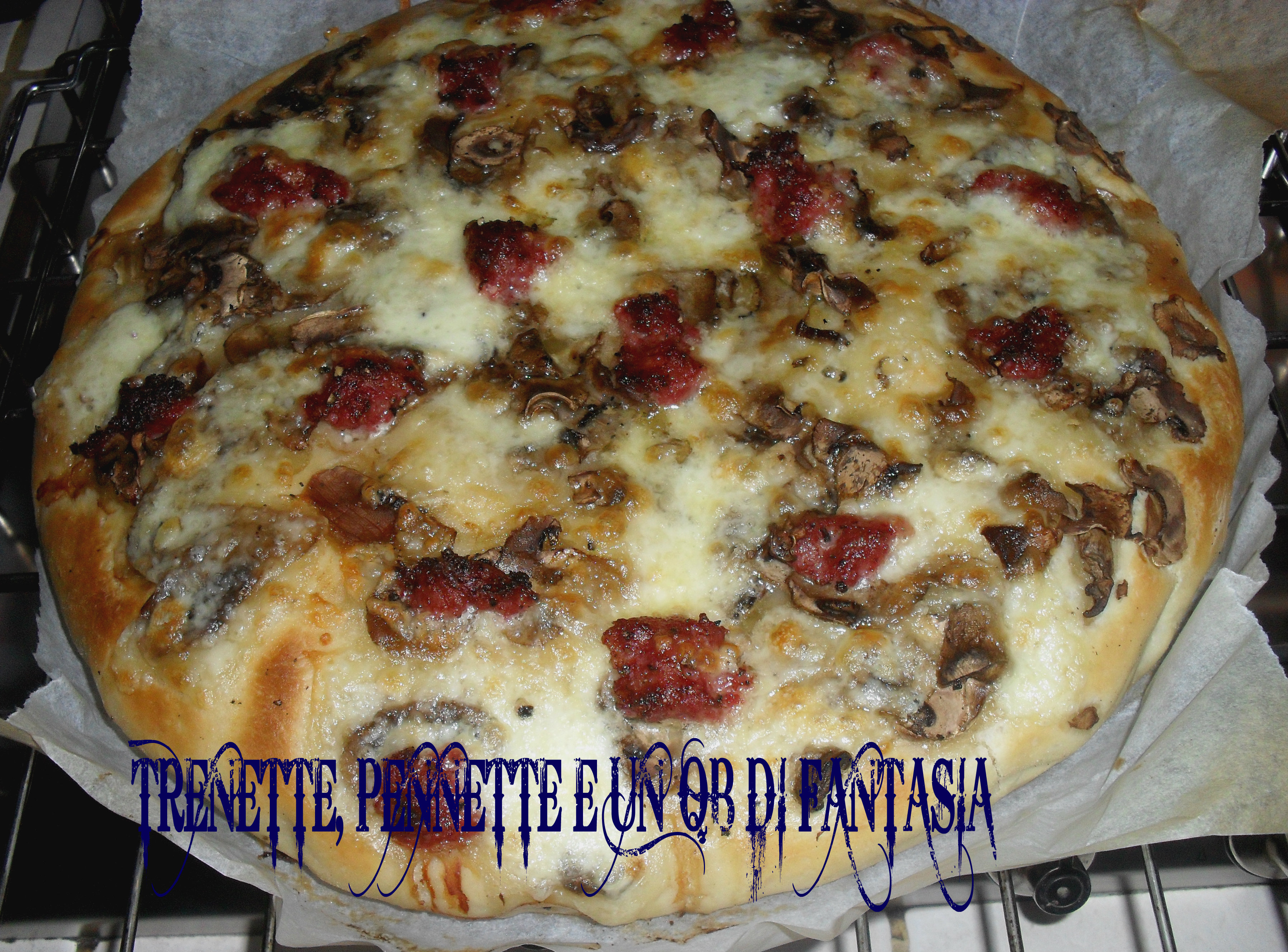 Focaccia alla boscaiola