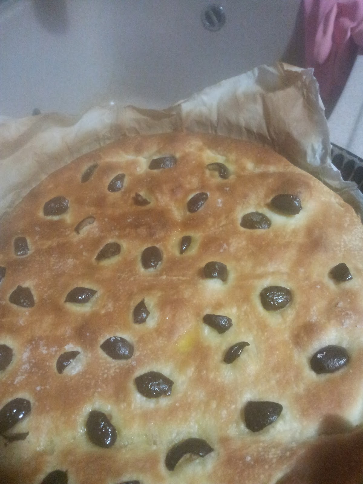 Focaccia alle olive