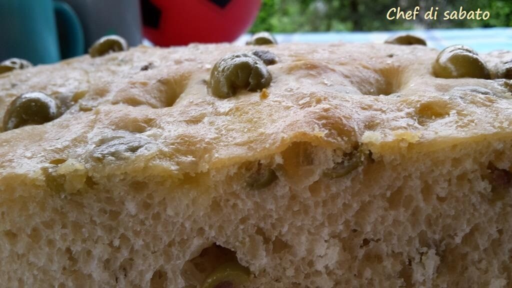 Focaccia alle olive