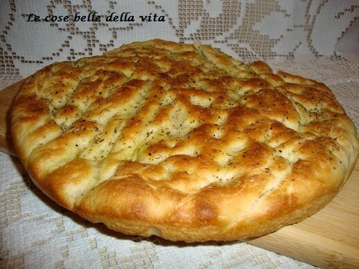 Focaccia all’origano