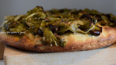 Focaccia alta alle scarole
