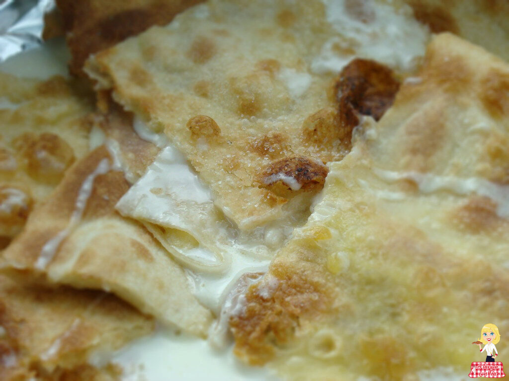 Focaccia col formaggio di recco