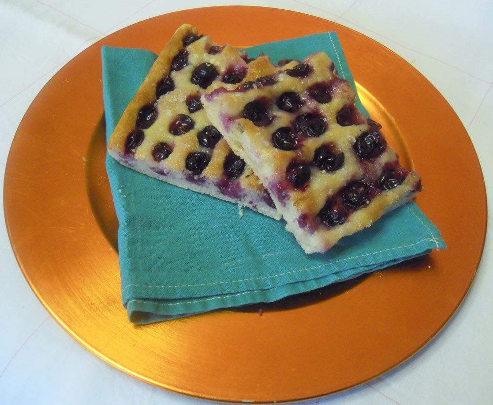Focaccia con l’uva