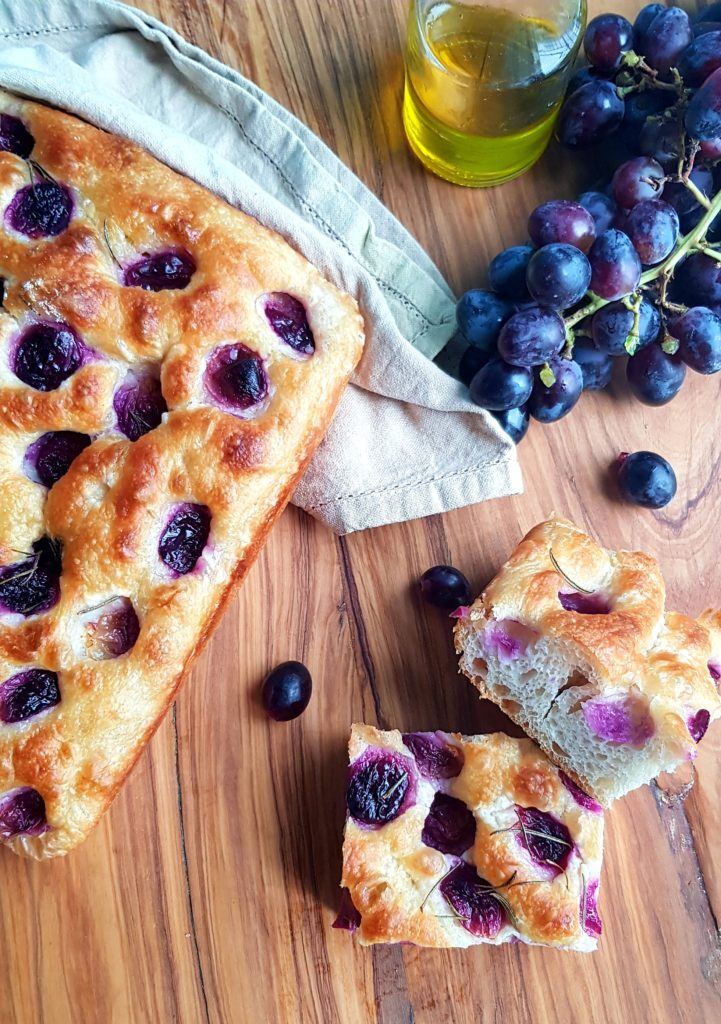 Focaccia con l’uva