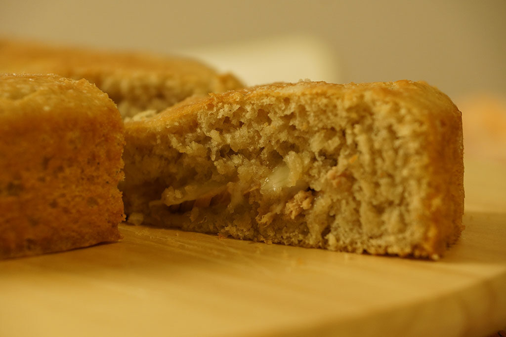 Focaccia con tonno di luca montersino