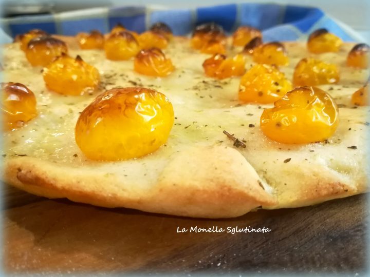 Focaccia croccante con lievito madre senza glutine