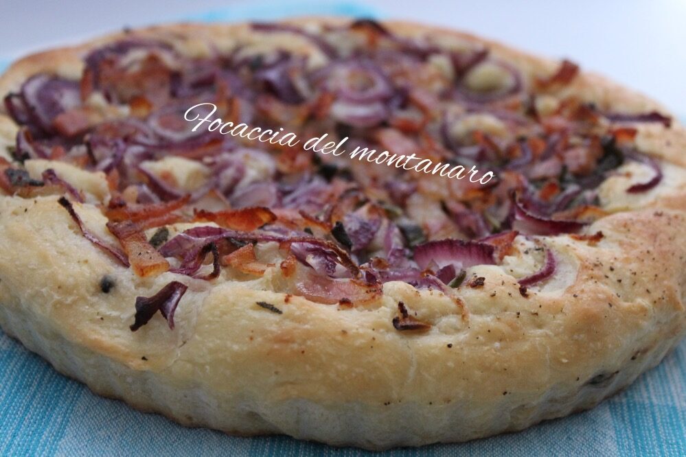 Focaccia del montanaro