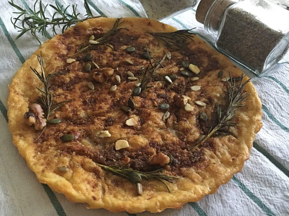 Focaccia di Milano cotto e semi