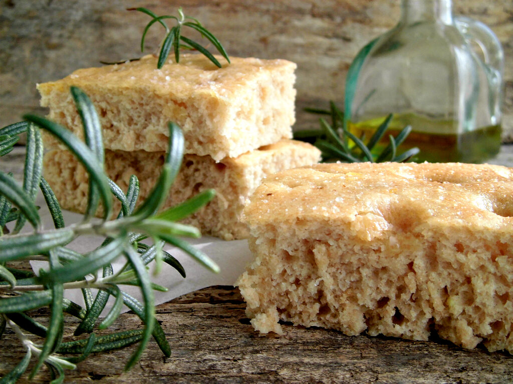 Focaccia di patate e rosmarino