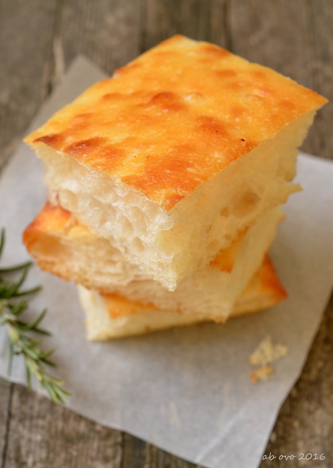 Focaccia di semola al 100% di idratazione
