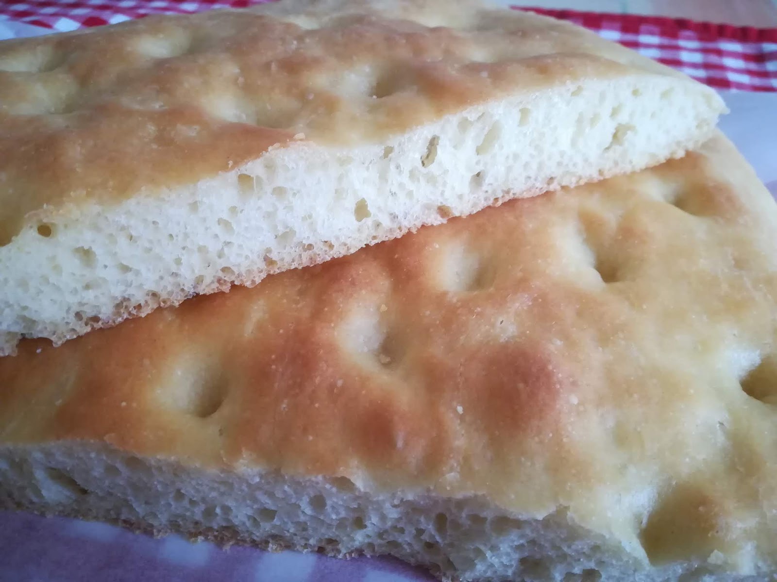 Focaccia di semola rimacinata