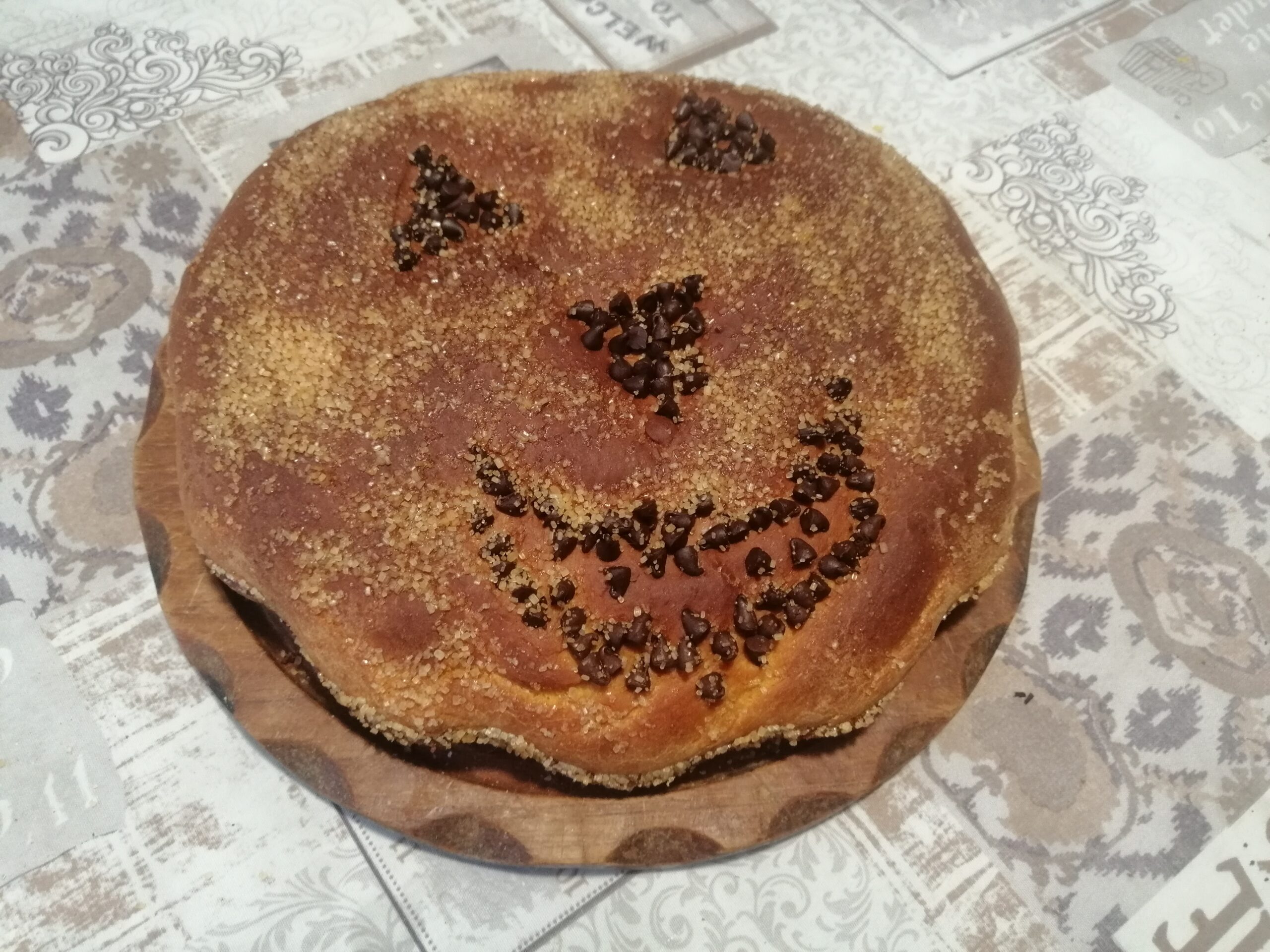 Focaccia dolce alla zucca