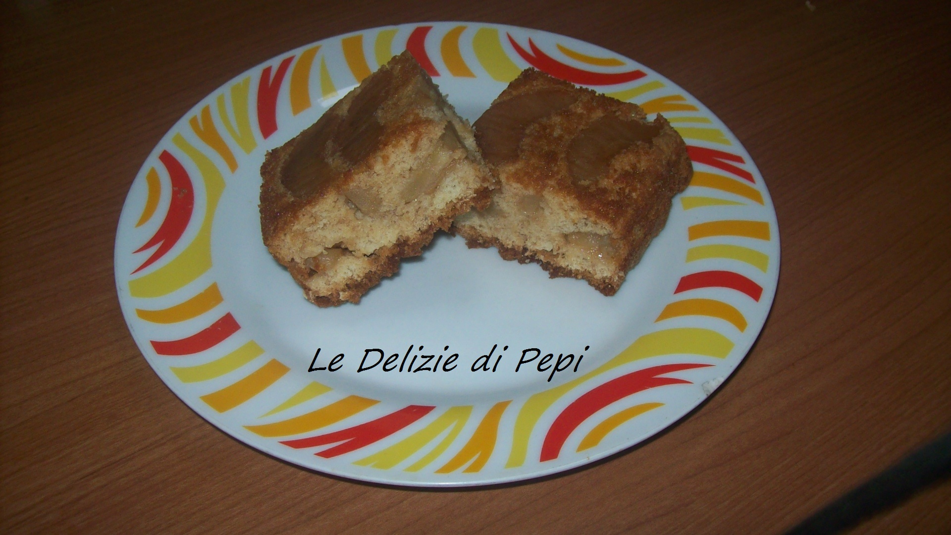 Focaccia dolce alle mele