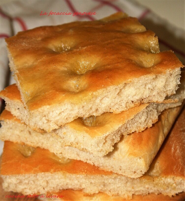 Focaccia genovese (la fugassa..)