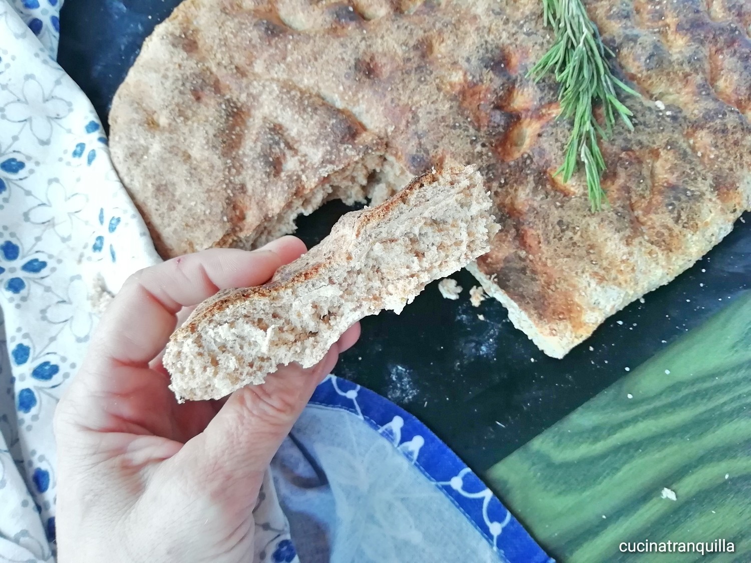 Focaccia integrale
