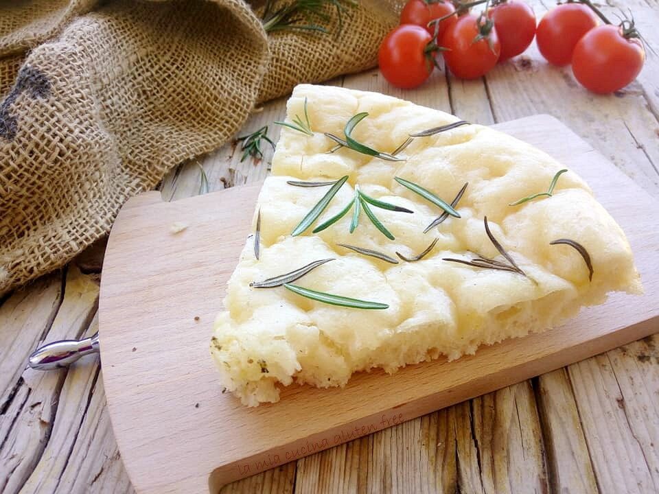 Focaccia ligure senza glutine