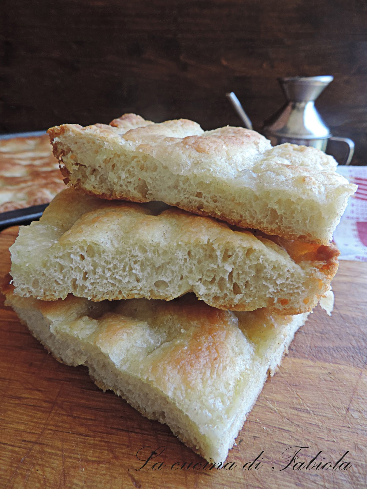 Focaccia locatelli (senza lavorazione dell’impasto)
