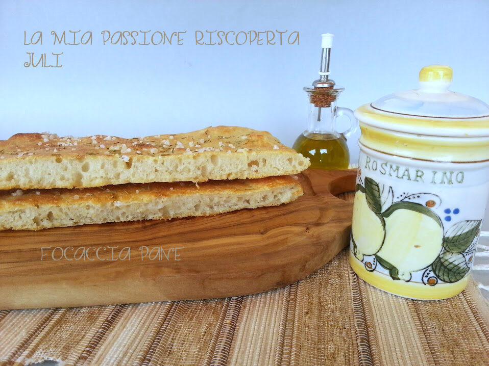 Focaccia pane