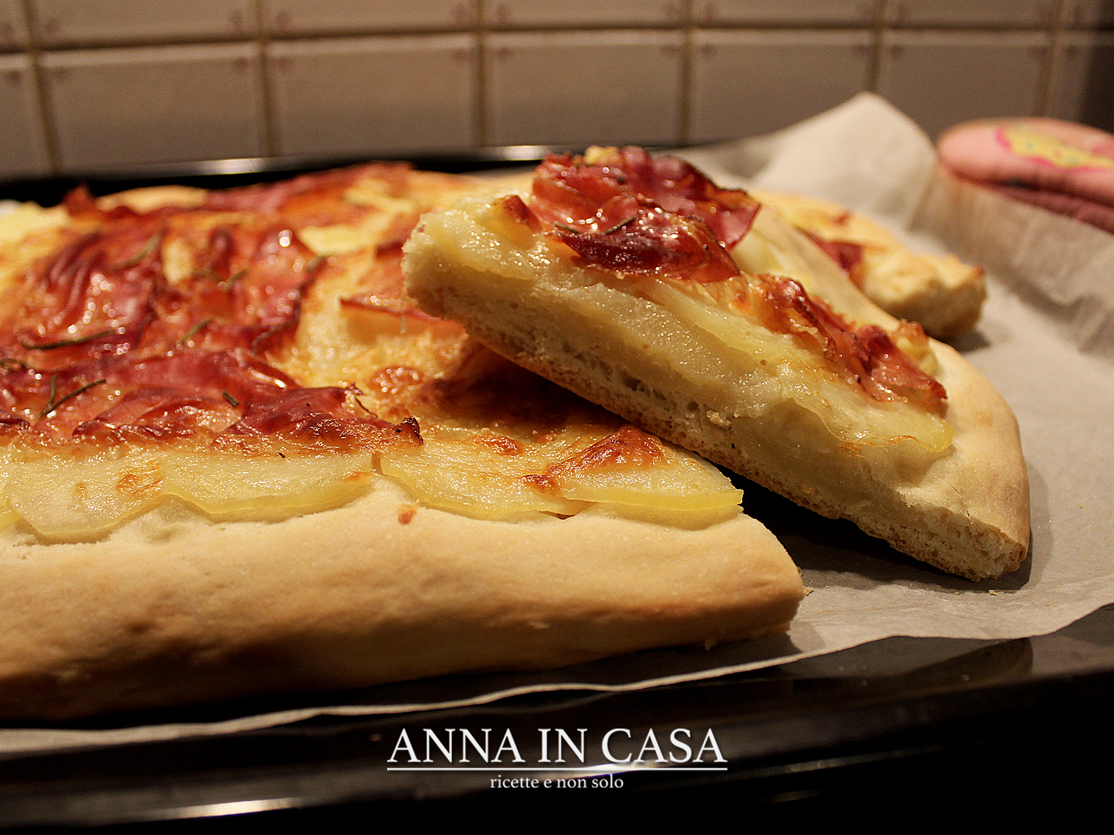 Focaccia patate e speck